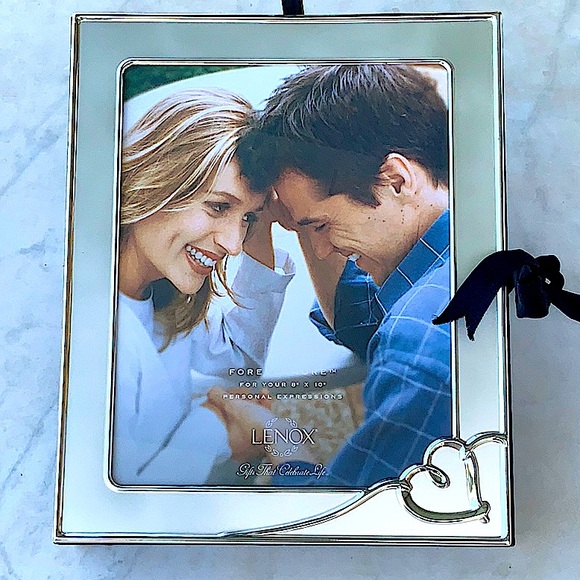 LENOX FOREVERMORE ALBUM NEW 8 BY 10 SILVER BLACK - Picture 1 of 11